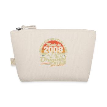 Cadeau d’anniversaire vintage vintage original 2008 - Trousse biologique - nature - Devant