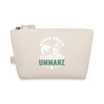 Baltic Sea holiday I'M ONLY REALLY HAPPY ON - Organic Pouch - nature - Front