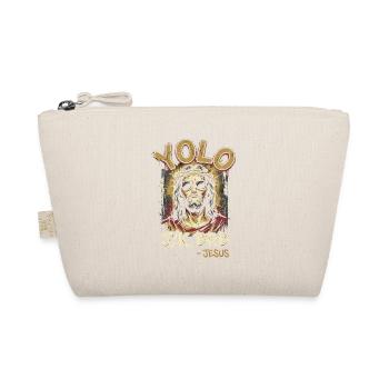 Jesus Sunglasses Street Style - Organic Pouch - nature - Front