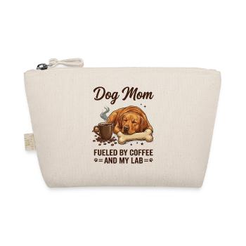 Labrador Mom Coffee Gift Dog Mom - Organic Pouch - nature - Front