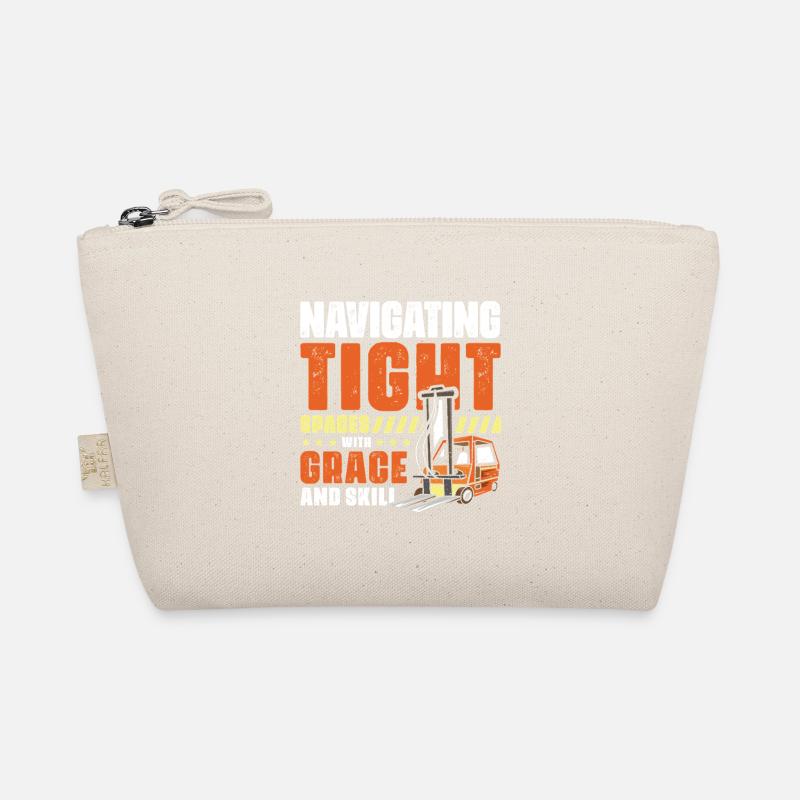 Staplerfahrer Englisch Spruch Stapler Bio-Täschchen