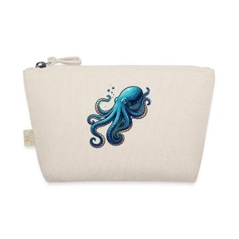 Niedlicher Oktopus Illustration Meer - Bio-Täschchen - Natur - Vorne