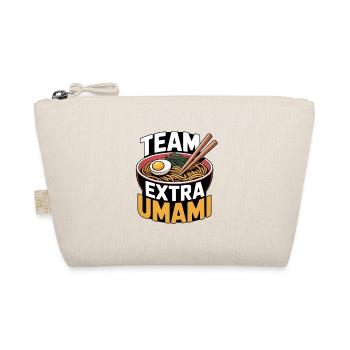Extra Umami Team | Ramen, Noodles, Foodie - Organic Pouch - nature - Front