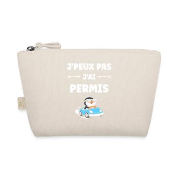 Driver's license humor - Organic Pouch - nature - Front