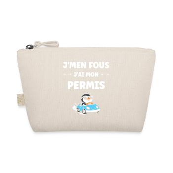 Driver's license humor - Organic Pouch - nature - Front