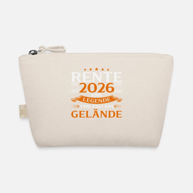 Retrait de retrait 2026 Pension Gift Man Retraite Drôle Trousse biologique