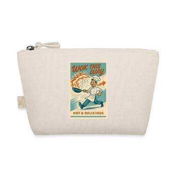 Wok this way | Wok pan retro - Organic Pouch - nature - Front