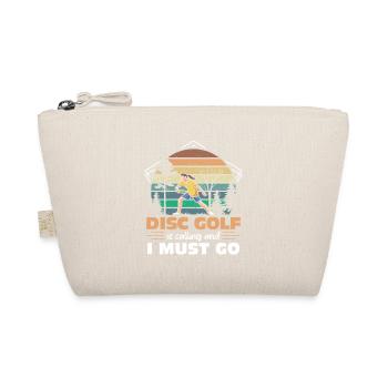 Disc Golf Gifts Disc Golf - Organic Pouch - nature - Front