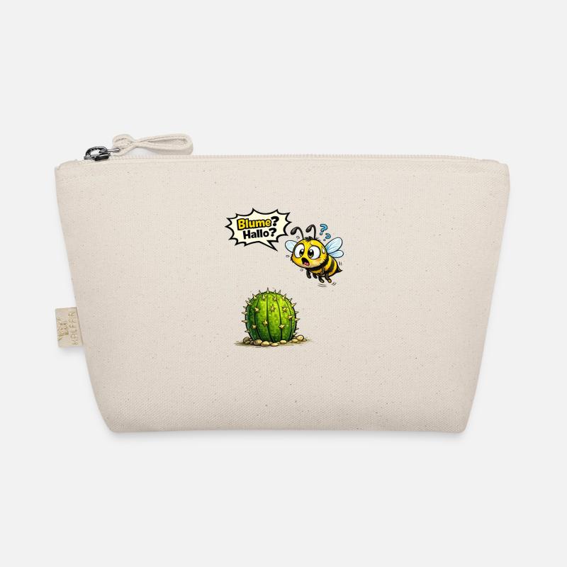 Lustiger Biene Spruch Geschenk Motiv Bio-Täschchen