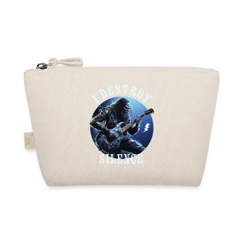 I destroy silence - Organic Pouch - nature - Front