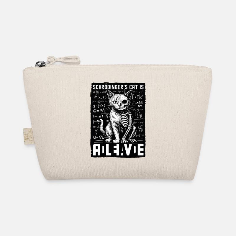 Schrödingers Cat Is Alive Dead Bio-Täschchen