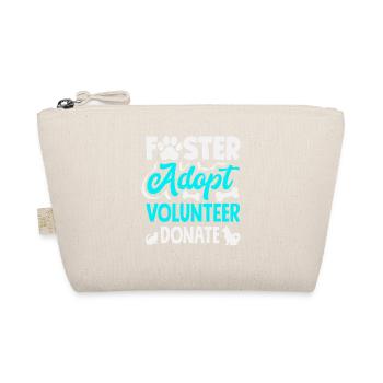 Foster Adopt Volunteer Animal Rescue Shelter - Organic Pouch - nature - Front
