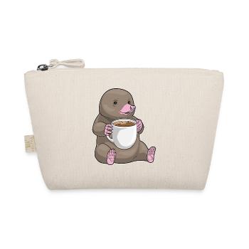 Tasse de café en taupe - Trousse biologique - nature - Devant