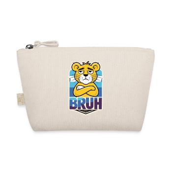 Lion sinistre avec des lettres Bruh - Trousse biologique - nature - Devant