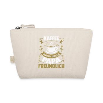 Coffee Father Father's Day Dad - Organic Pouch - nature - Front