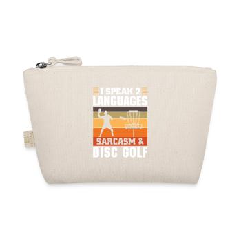 Disc Golf Gifts Disc Golf - Organic Pouch - nature - Front
