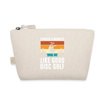 Disc Golf Gifts Disc Golf - Organic Pouch - nature - Front