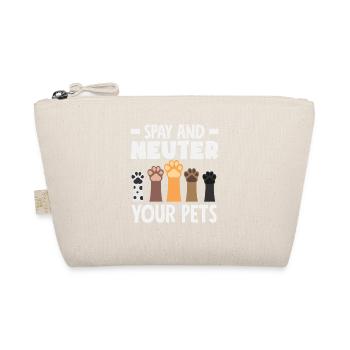 Spay and neuter your pet Adopt a - Organic Pouch - nature - Front