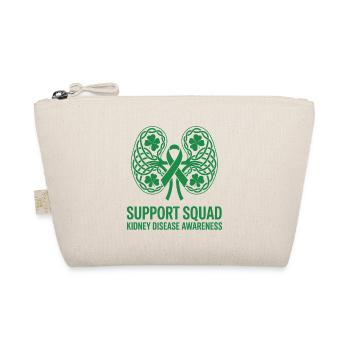 Kidney Awareness Support Squad Logo - Organic Pouch - nature - Front