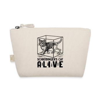 Schrödinger's Cat Dead And Alive - Bio-Täschchen - Natur - Vorne