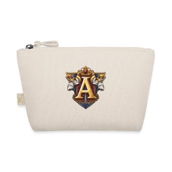 A Letter Name Crown - Organic Pouch - nature - Front