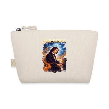 Schumann Piano Fire Portrait - Organic Pouch - nature - Front