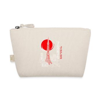 Tokyo Japan Skyline Tower Art - Organic Pouch - nature - Front