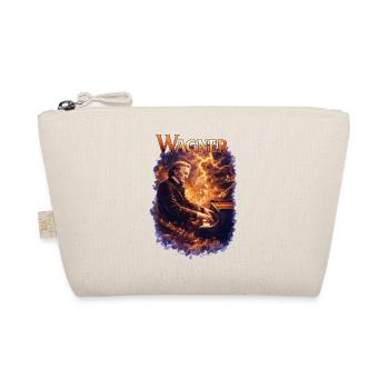 Fire at the Piano Portrait - Organic Pouch - nature - Front