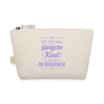 I'm the youngest child, rules don't apply - Organic Pouch - nature - Front