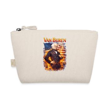Van Buren Firestorm Portrait - Organic Pouch - nature - Front