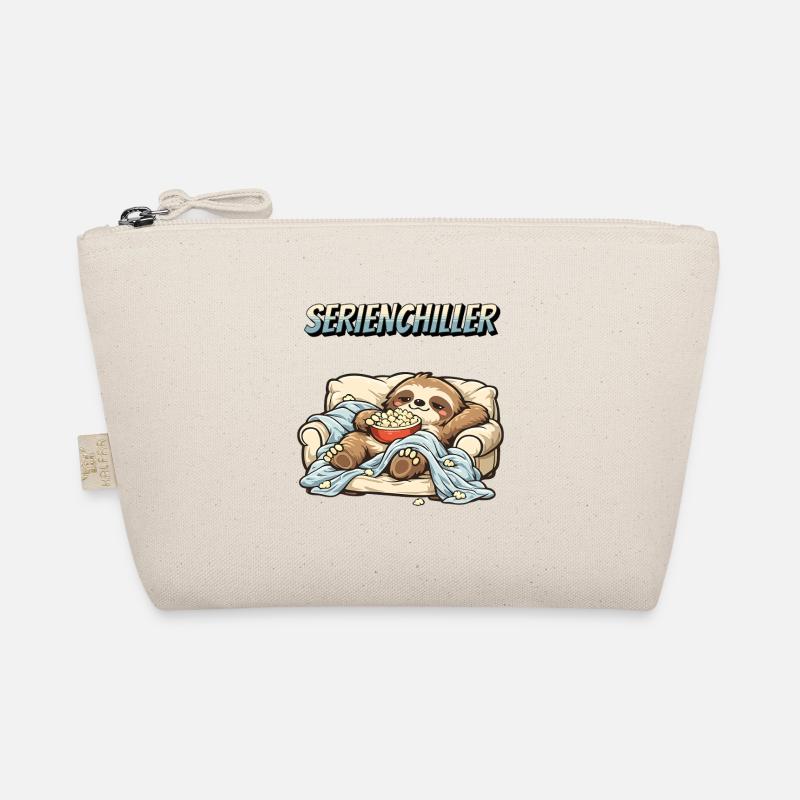 Sloth Series Chiller Saying Loafers Organic Pouch