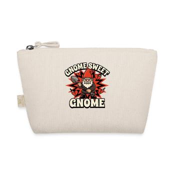Nain maléfique, gnome sombre, gnome gothique, gnome drôle - Trousse biologique - nature - Devant