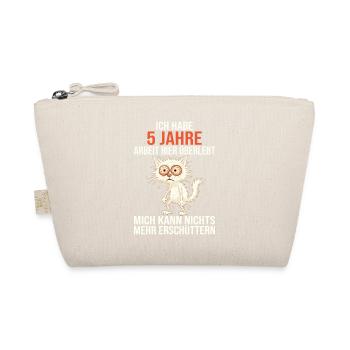 5 Year Company Anniversary Service Anniversary Work - Organic Pouch - nature - Front