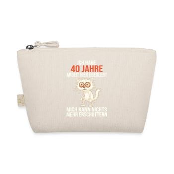40th Company Anniversary Service Anniversary Work - Organic Pouch - nature - Front