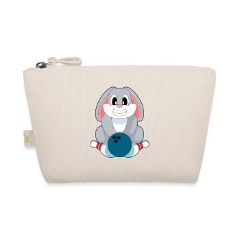Hase Bowling Bowlingkugel Pin - Bio-Täschchen - Natur - Vorne