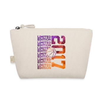 LIMITED EDITION 2017 BASKETBALL 9. GEBURTSTAG - Bio-Täschchen - Natur - Vorne