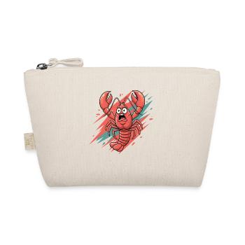 Dessin animé de homard excité - Trousse biologique - nature - Devant