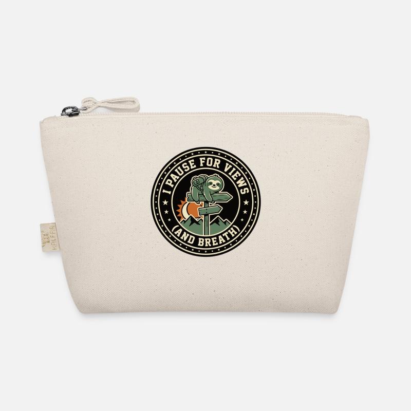 Faultier Pause Aussicht Atmen Bio-Täschchen