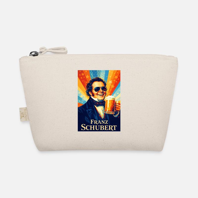 Franz Schubert Beer Poster Retro Organic Pouch