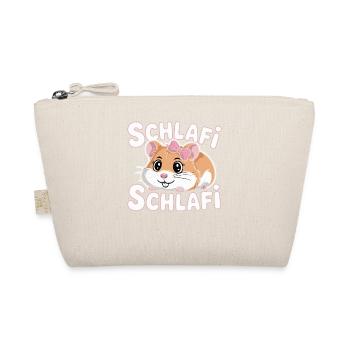 Schlafi Schlafi Hamster Design - Bio-Täschchen - Natur - Vorne