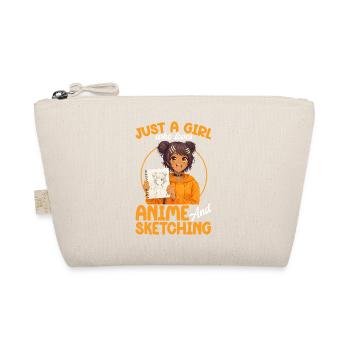 Juste une fille qui adore l’anime et dessine des otaku - Trousse biologique - nature - Devant