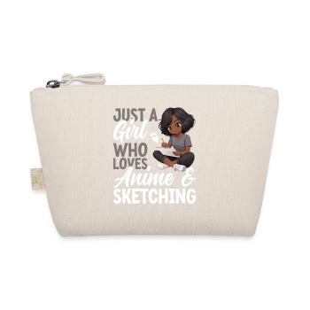 Juste une fille qui adore l’anime et dessine des otaku - Trousse biologique - nature - Devant