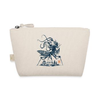Orchid Mantis Mount Fuji - Organic Pouch - nature - Front
