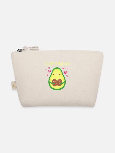Zwilling Mutter Zwillinge Mama Geschenk - Bio-Täschchen - Natur - Vorne