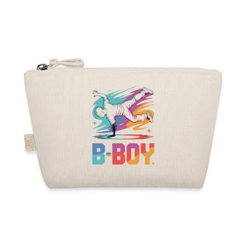 B-Boy Breakdance Streetstyle Breakdancer - Organic Pouch - nature - Front