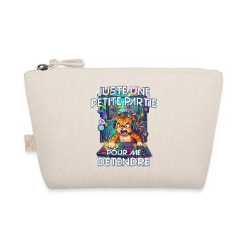 Gamer humour jeux vidéo console gaming chat énervé - Trousse biologique - nature - Devant