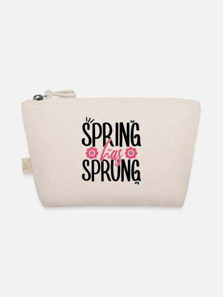 Spring Has Sprung Pagan Spring March Equinox - Organic Pouch - nature - Front