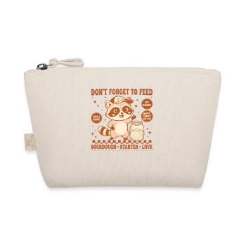 sourdough Bread Baking Dont Forget To Feed Love - Organic Pouch - nature - Front