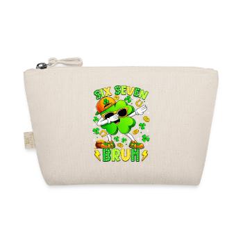 Six Seven Bruh Meme 67 St Patrick Day - Trousse biologique - nature - Devant