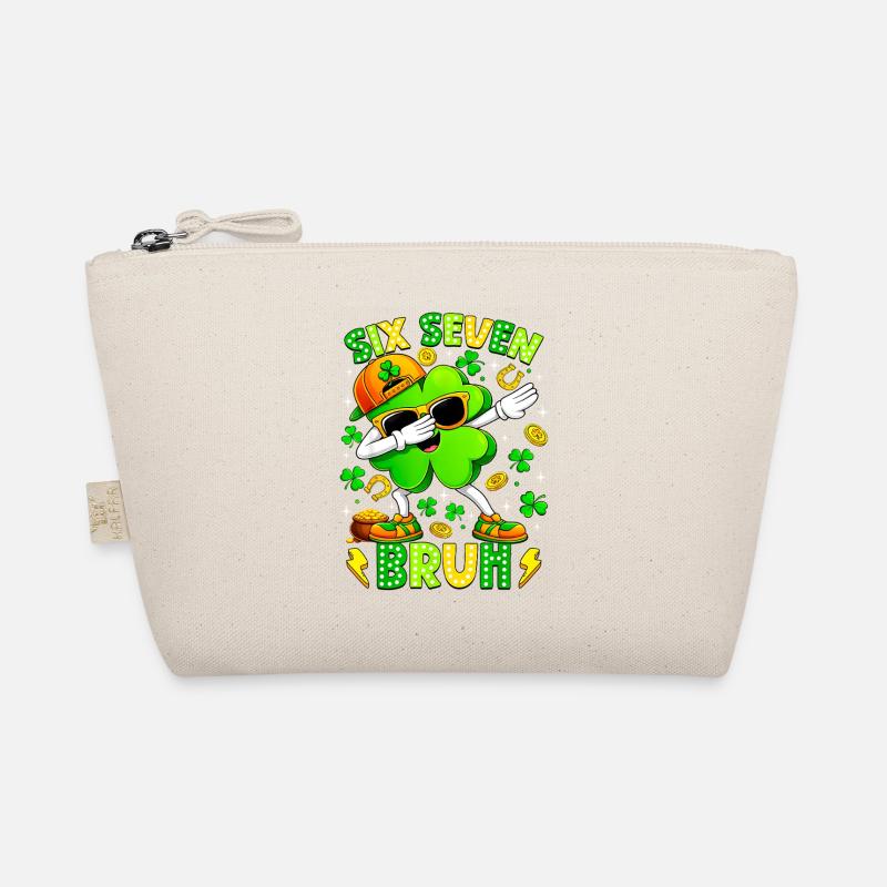 Six Seven Bruh Meme 67 St Patrick Day - Trousse biologique - nature